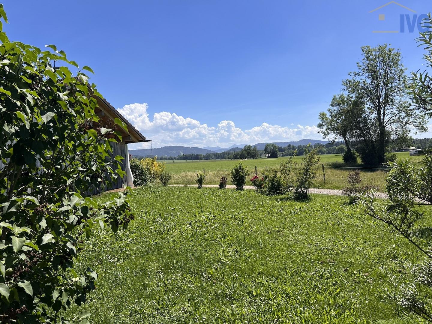 Ausblick Garten