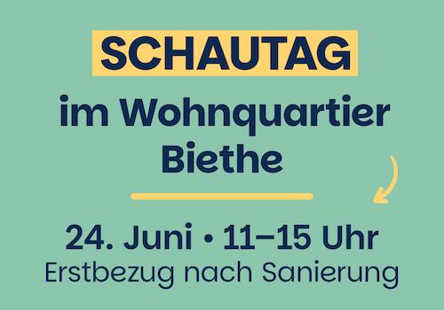 Schautag im Wohnquartier Biethe
