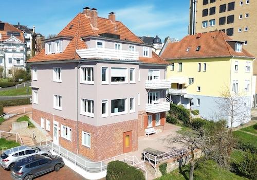 Hausansicht seitlich unten