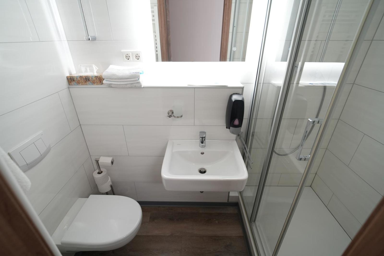 Einzelzimmer Hotel im Nebengebäude