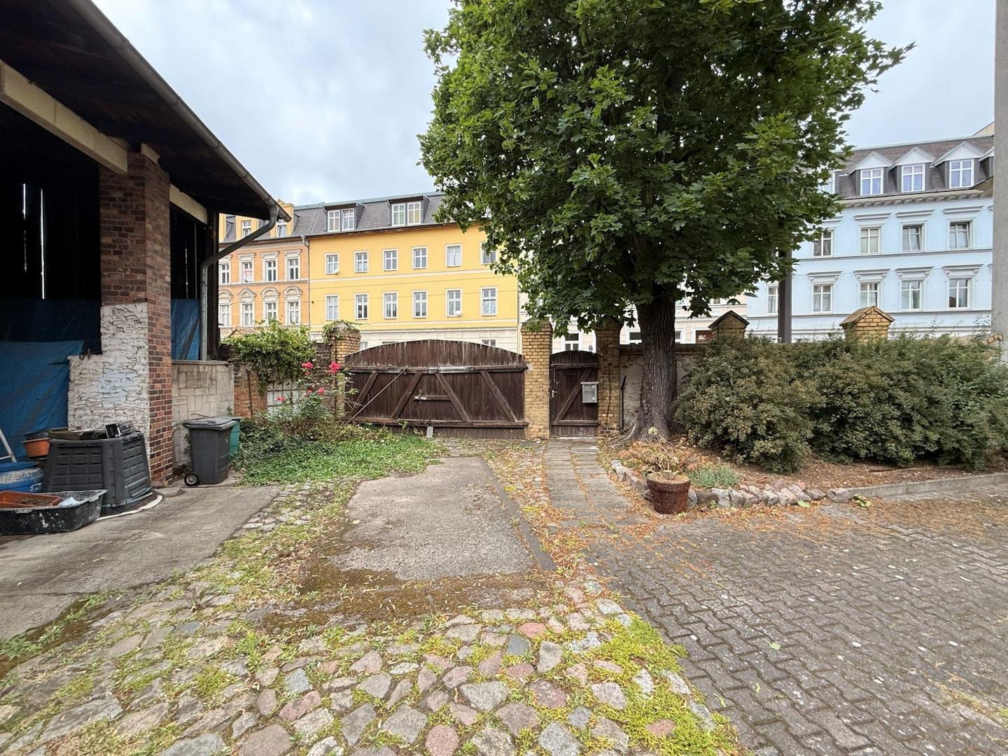 Grundstücksteil zur Dörpfeldstraße