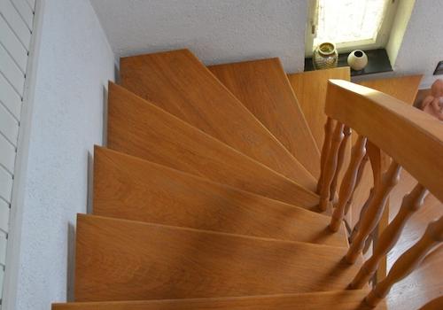 Treppenanlage ins OG