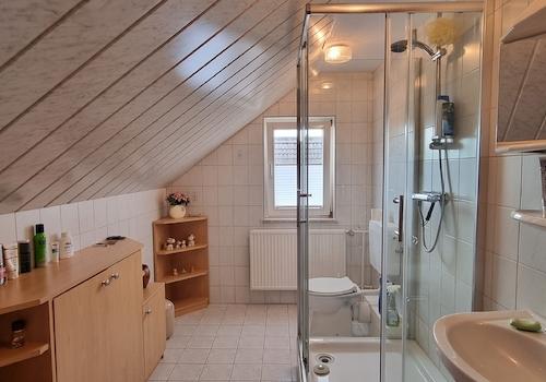 OG Wohnhaus Bad mit Dusche