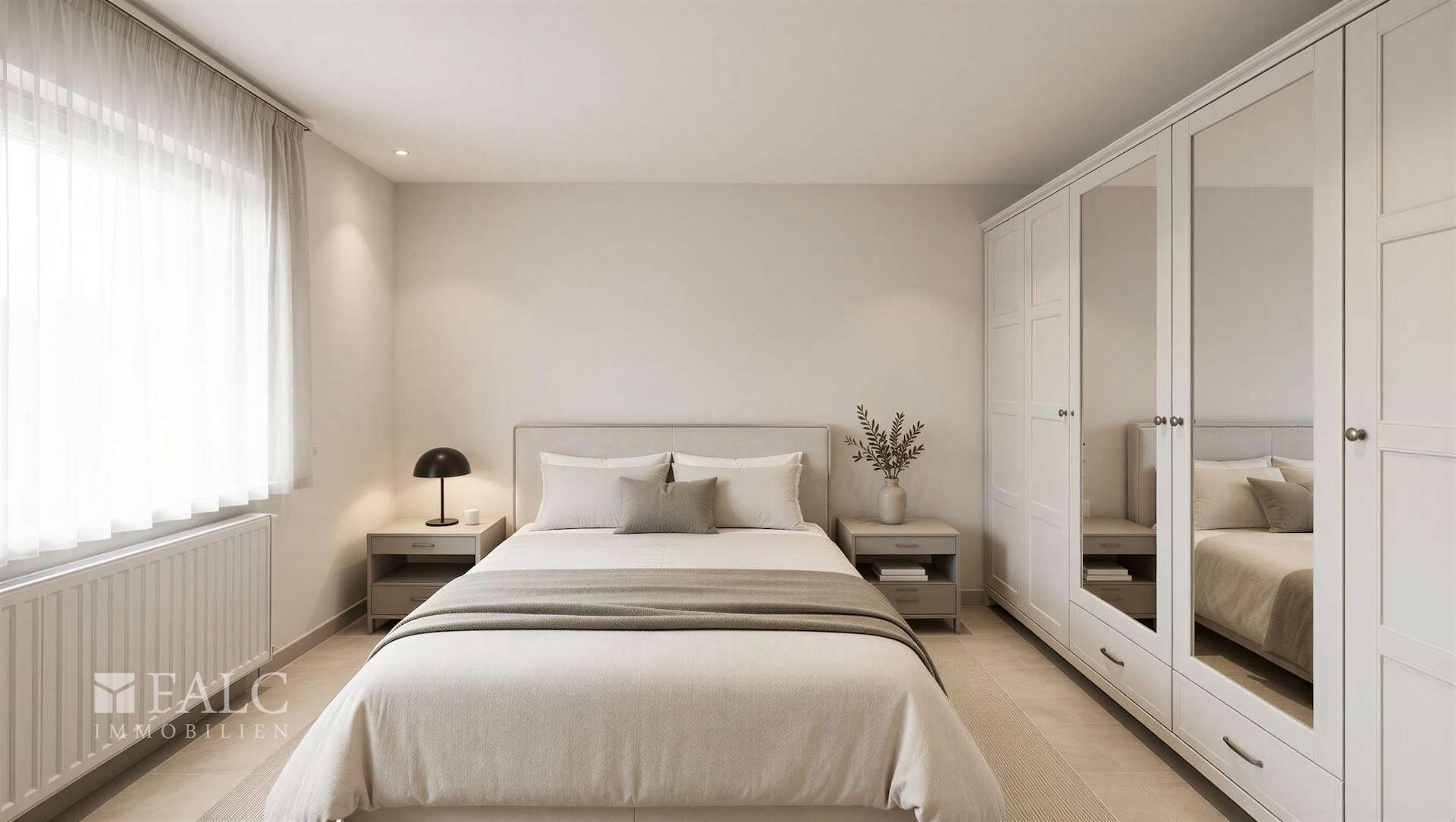 Schlafzimmer KI Vorschlag - (KI generiert)