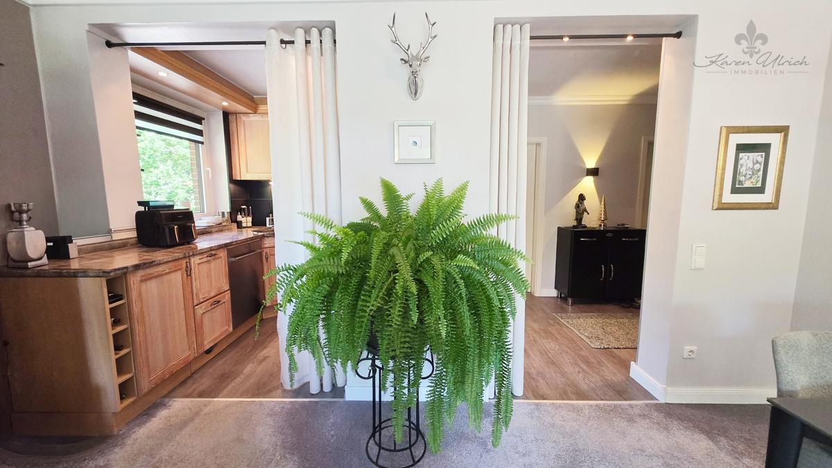 Blick Wohnzimmer