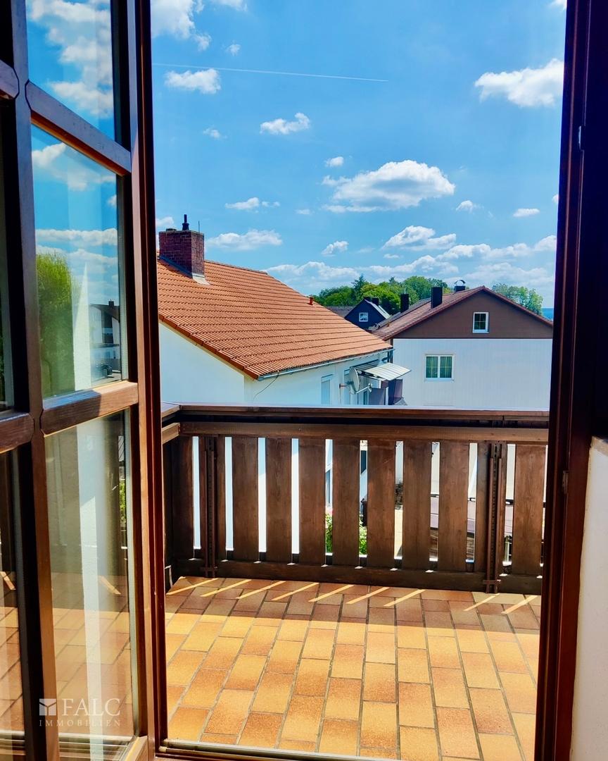 Renvierter Balkon
