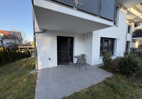 Terasse mit Garten
