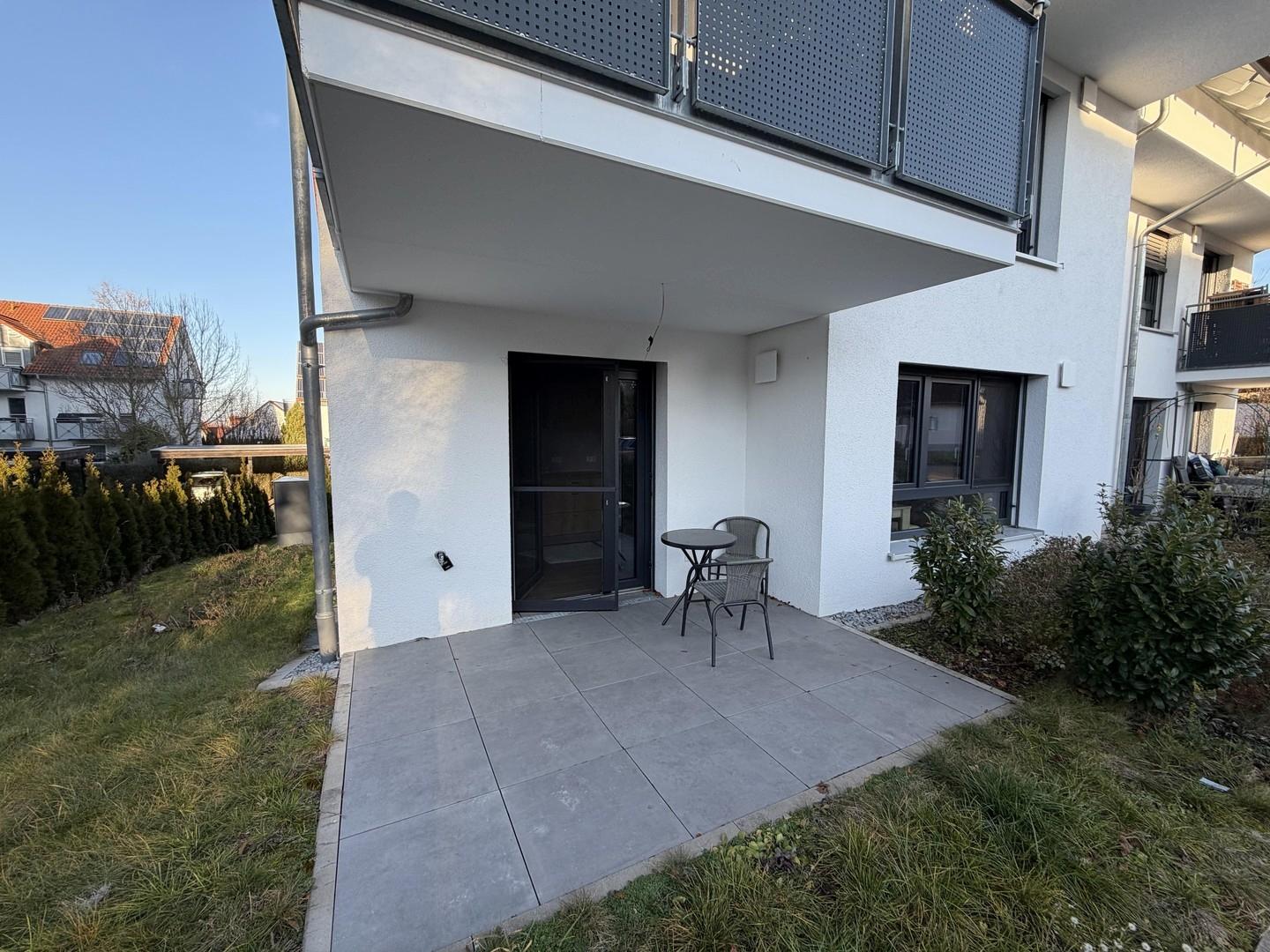 Terasse mit Garten