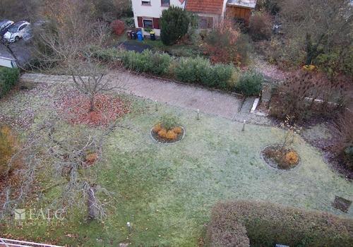 Gartenansicht von oben
