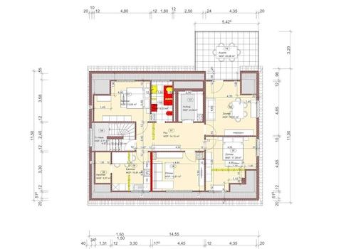 Grundriss Dachgeschoss