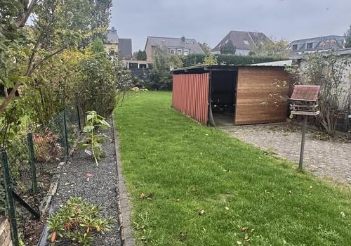 Garten & überdachter Bereich