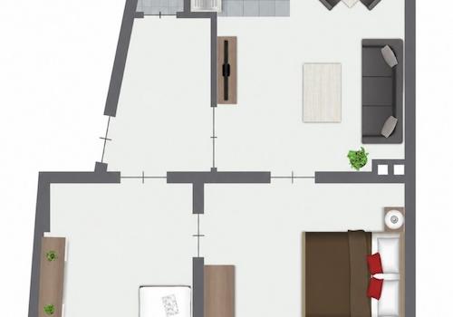 Grundriss Erdgeschoss links
