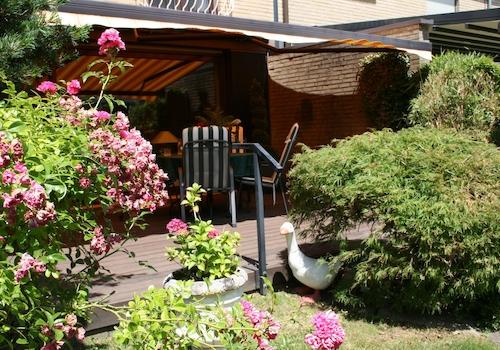 schöne Terrasse