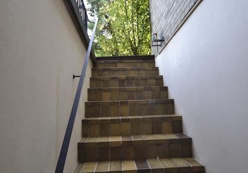 Aufgang Keller zum Garten