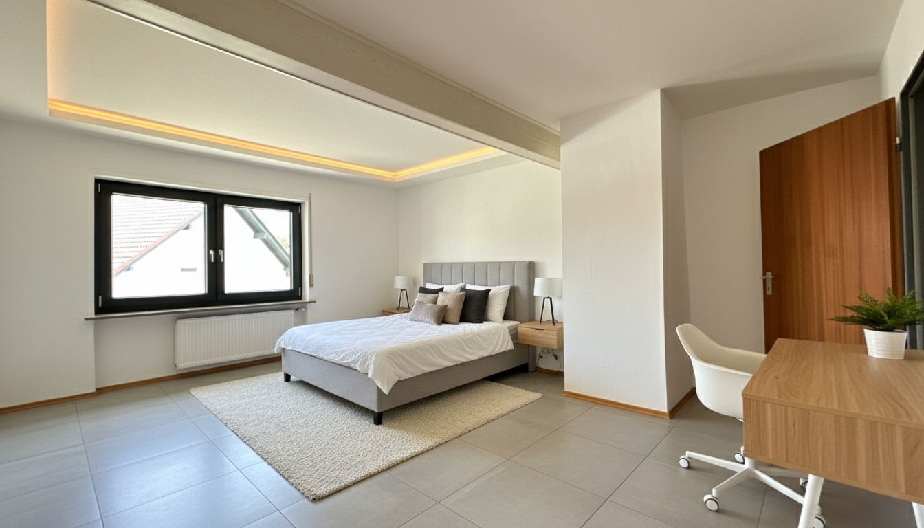 Schlafzimmer (OG) Home Staging