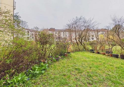 Blick ins Grüne