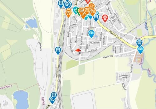 Geolyzer Kartenausschnitt