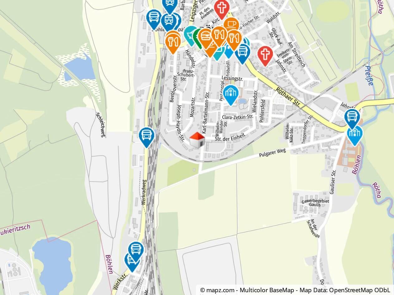 Geolyzer Kartenausschnitt