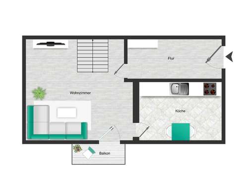 Maisonette 1-OG