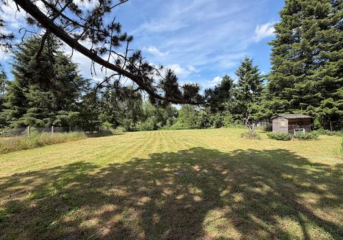 Garten mit Blick nach Norden