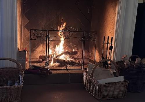 Kamin im OG