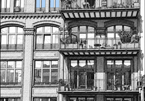 Fassade detail