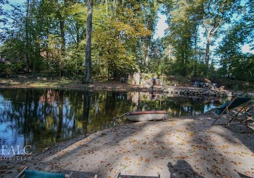 Teich mit Chillzone