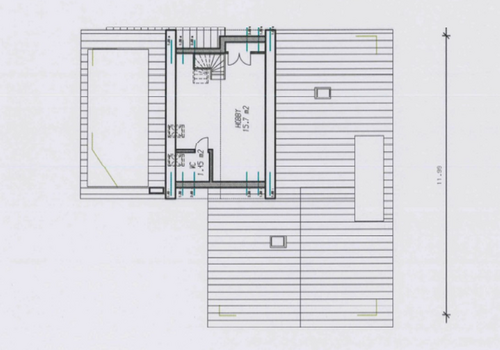 Grundriss Dachboden