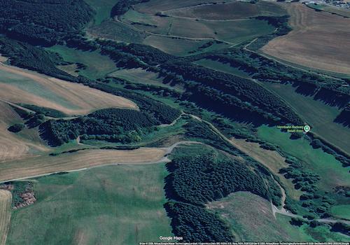 Blick aus der Luft 
