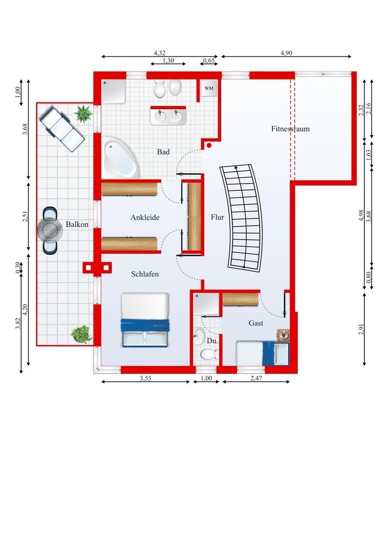 Grundriss OG.