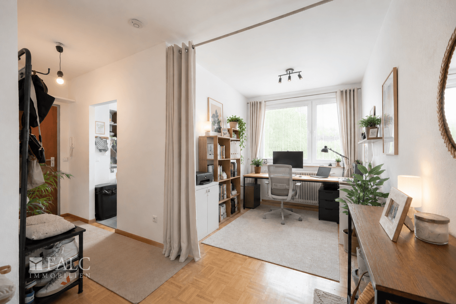 Diele - Einrichtungsbeispiel Arbeitszimmer