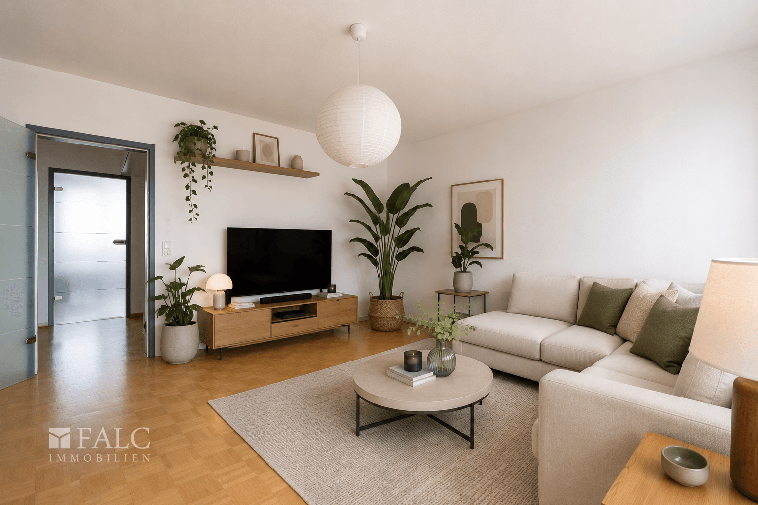Einrichtungsbeispiel Wohnzimmer