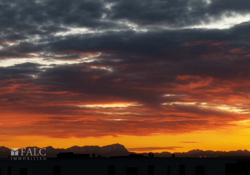 Blick Zugspitze
