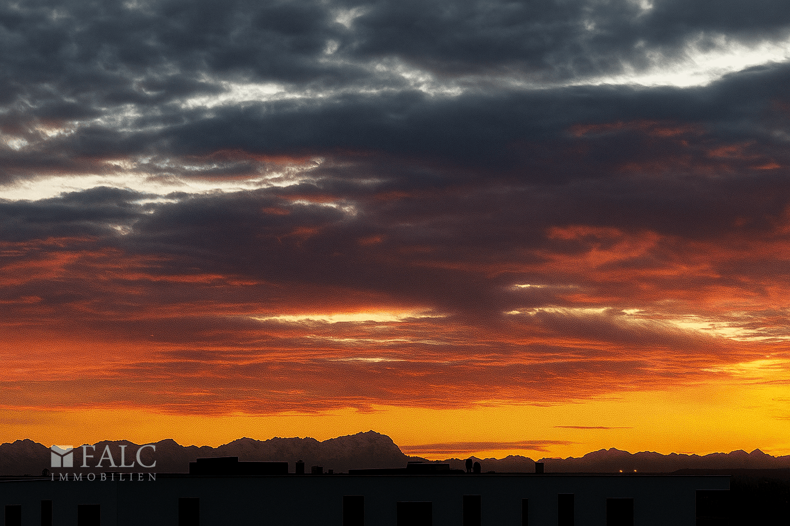 Blick Zugspitze