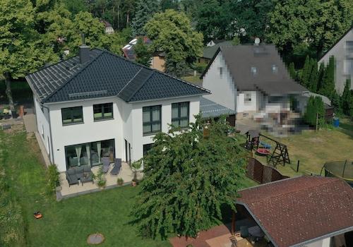 Gartenansicht Haus