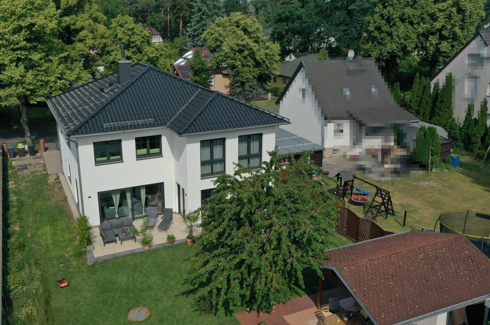 Gartenansicht Haus