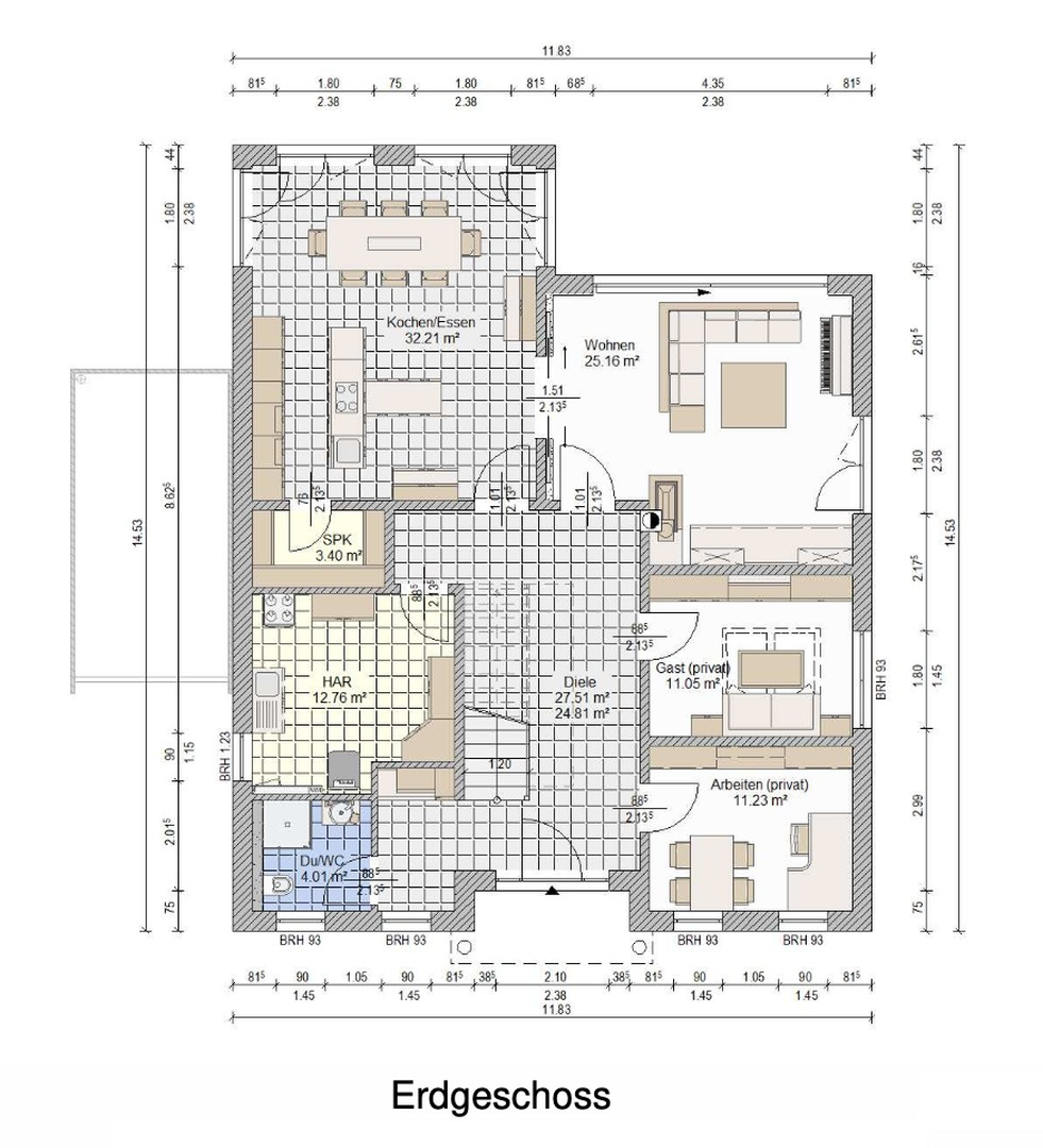 Grundriss EG