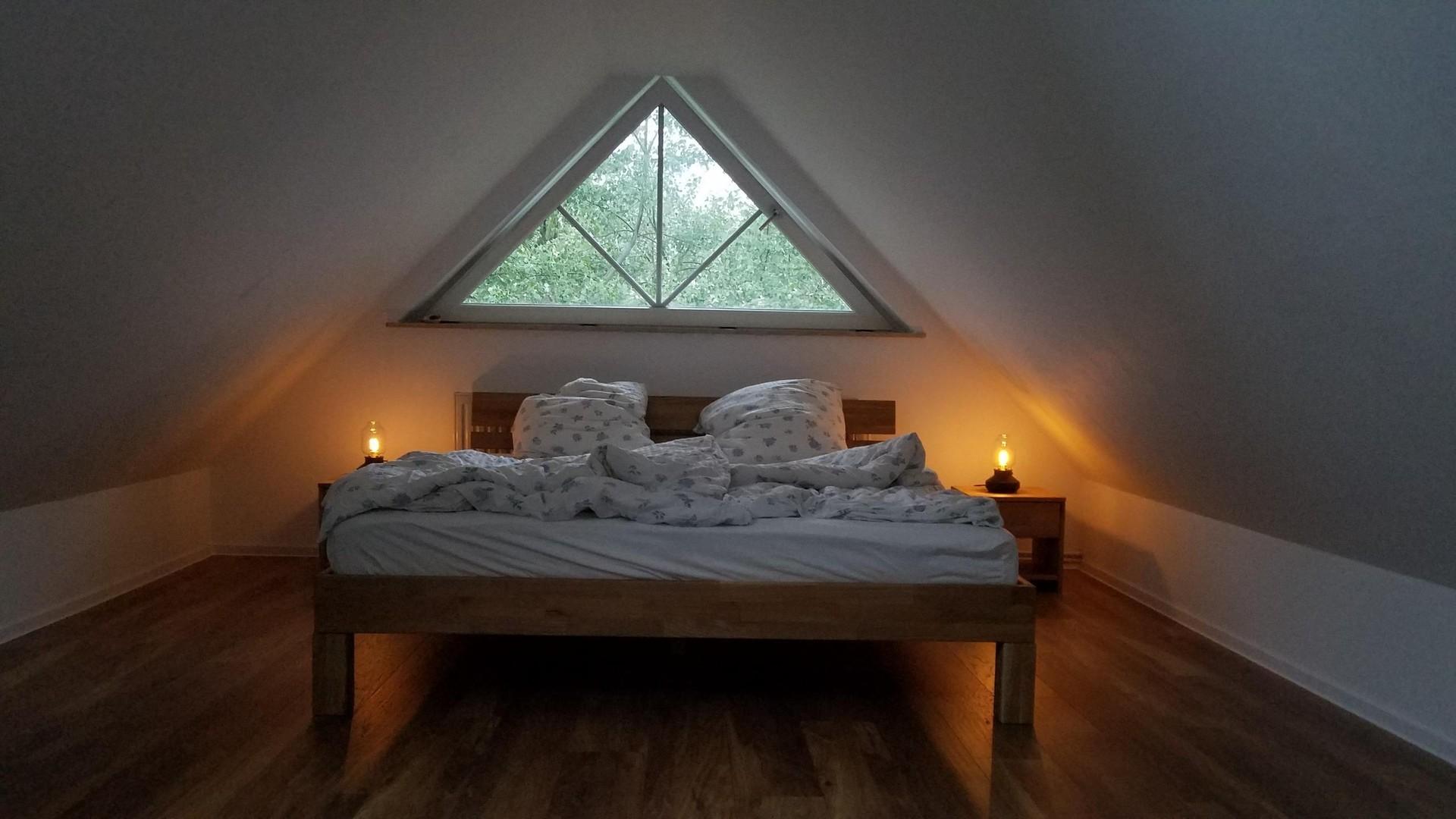 Schlafzimmer Dachboden
