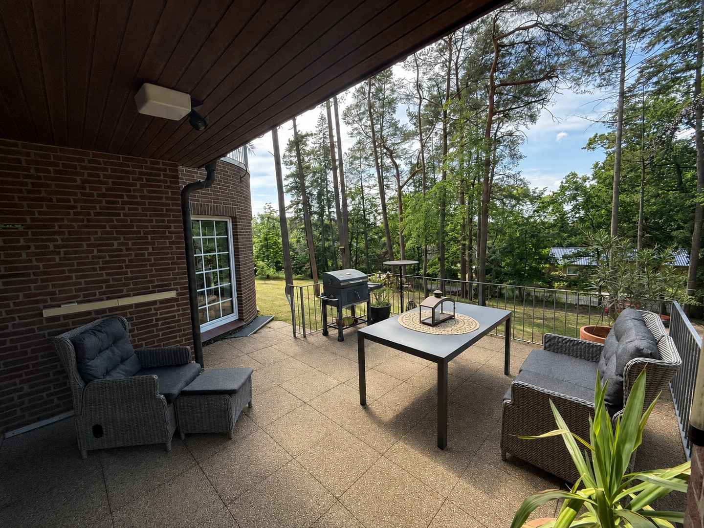 Terrasse offen