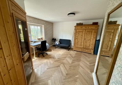 Schlafzimmer OG mit Sauna
