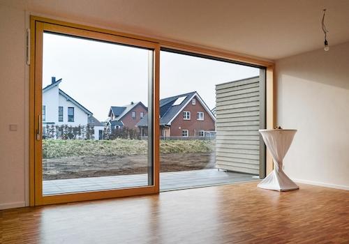 Blick Wohnzimmer