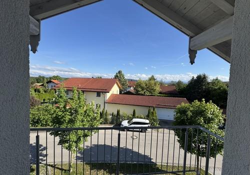 Ausblick vom Südbalkon