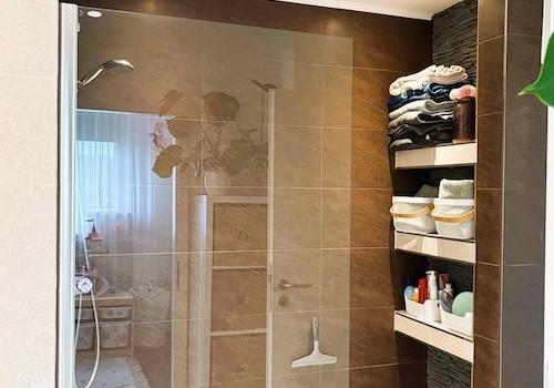 Begehbare Dusche