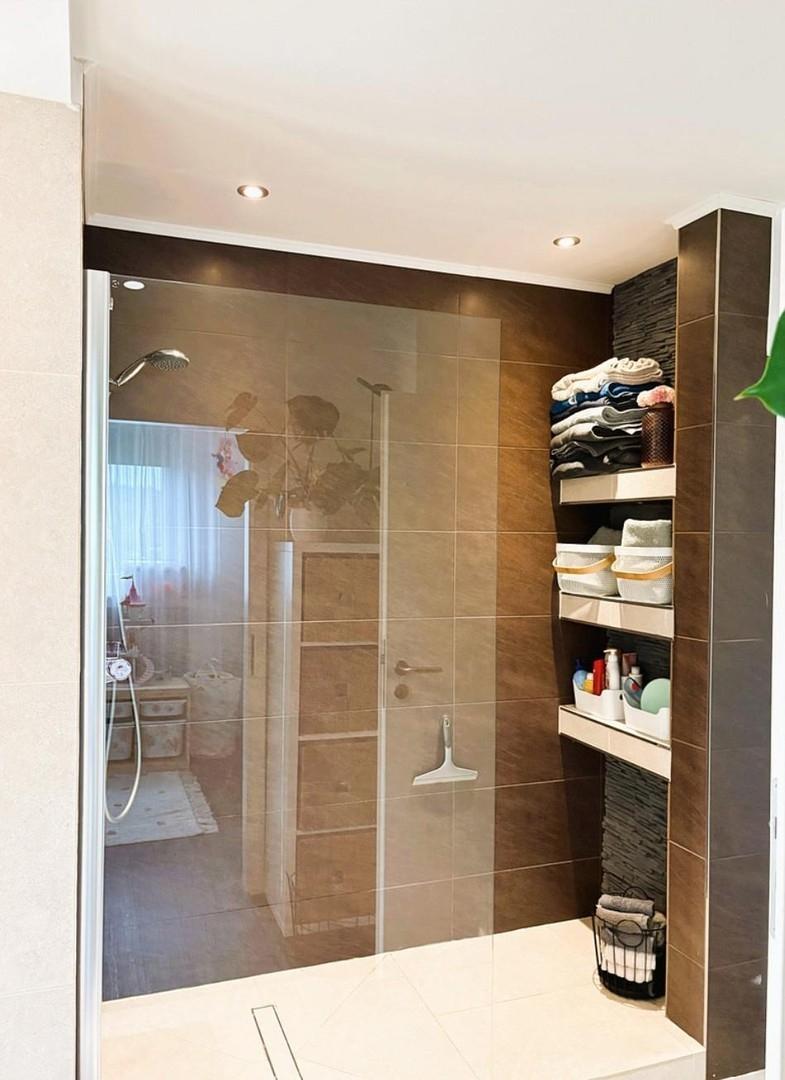 Begehbare Dusche