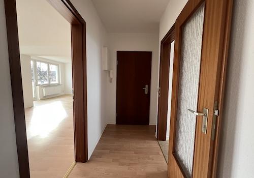 Diele Blick Ausgang