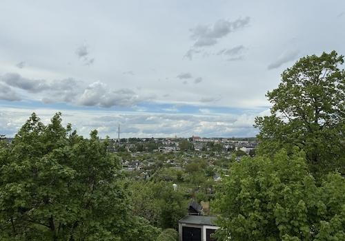 Ausblick Hofseite aus Wohnung