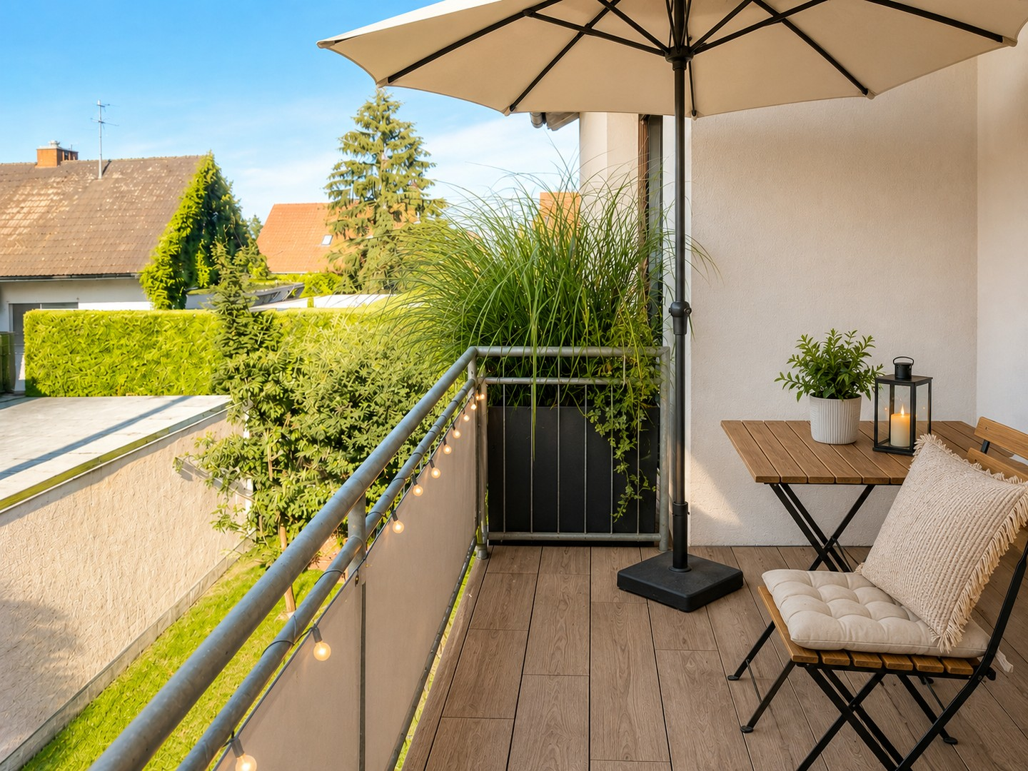 Ausstattungsvorschlag Balkon