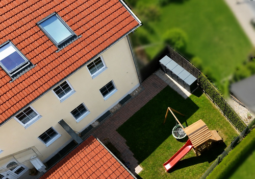 Draufsicht Gartenanteil