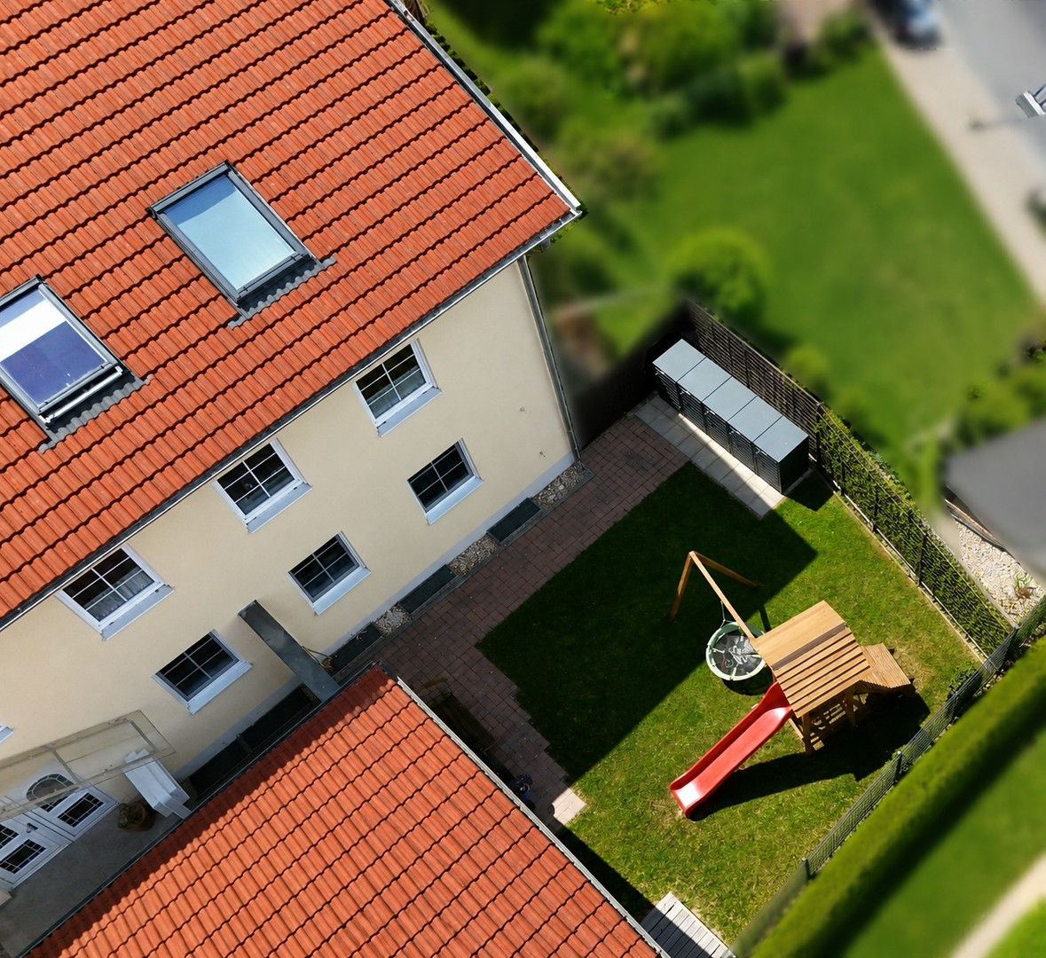 Draufsicht Gartenanteil