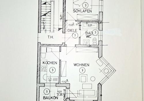 Grundriss Wohnung